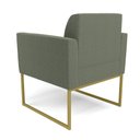Ver imagem 7 de Poltrona Sala de Estar Industrial Dourado Marisa Bouclê D03 - D’Rossi