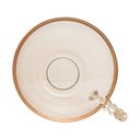 Ver imagem 5 de Xícara Chá com Prato Coração Pearl Âmbar 180ml 28404