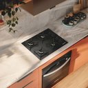 Ver imagem 5 de Cooktop a Gás 4 Bocas Brastemp BDD61BE Vidro Temperado Preto Bivolt