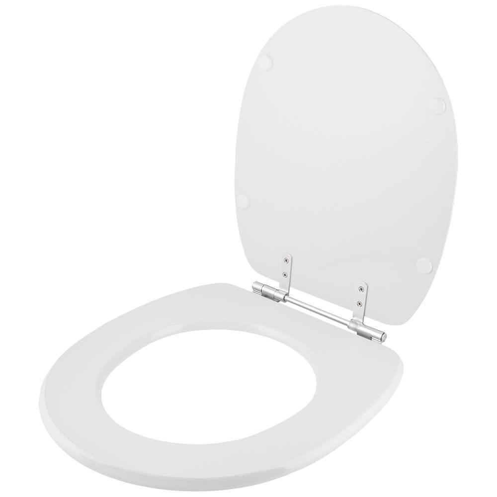 Assento Sanitário em Mdf Eros Branco para Bacia Incepa - 7