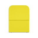 Ver imagem 1 de Cabeceira Estofada Solteiro Alana 90cm Suede Amarelo