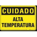 Ver imagem 1 de PLACA CUIDADO ALTA TEMPERATURA