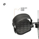 Ver imagem 7 de Bicicleta Ergométrica Horizontal Acte Sports E26 8 Níveis Resistência Estrutura Aço Suporta