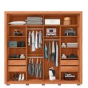 Ver mais imagens de Guarda Roupa Casal 2 Portas 2 Gavetas 245cm com Espelho