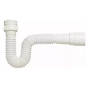 Ver imagem 2 de Kit 5 Sifão Sanfonado Branco Cozinha Pia Banheiro Tanque Universal