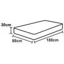 Ver imagem 2 de Jogo Cama Lençol Sonnet Solteiro Malha Lisa 100% Algodão Macio 2 Peças - Salmão