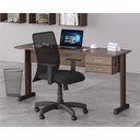 Ver imagem 4 de Mesa de Escritório Escrivaninha com 2 Gavetas Boston - Affara