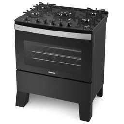 Fogão Itatiaia 5 Bocas Itaglass Plus Preto - Bivolt - 3 Fogão Itatiaia 5 Bocas Itaglass Plus Preto - Bivolt - 3