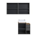 Ver imagem 3 de Conjunto para Banheiro 60cm 3 Peças com Cuba e Gabinete Suspenso Bahamas Art In Móveis