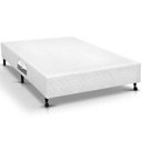 Ver imagem 1 de Cama Box Base Viúva Poli Tecido White (128x188x23) - Castor