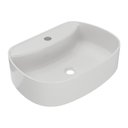 Ver imagem 1 de Cuba Sobrepor Banheiro Oval 48x12x35cm Multimóveis Cr10150 Branco