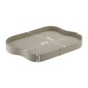 Ver imagem 2 de Bandeja Hara Orgânica Mavie em Couro Ecológico 42x25x4,5 Cm:bege