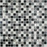 Pastilha de Vidro para Parede Cristal Mescla 30x30cm - 1