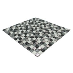 Pastilha de Vidro para Parede Cristal Mescla 30x30cm - 4