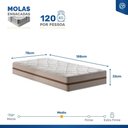 Ver imagem 6 de Cama Box Baú com Colchão de Molas Ensacadas Classic Pocket Solteiro 78cm
