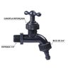 Torneira Plástica Reforçada Para Jardim e Tanque 1/2" | Utilimix | Kit 04 Un - 4