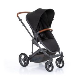 Kit Carrinho Moisés como 4 com Bebê Conforto + Bolsa Woven Black - Abc Design - 3