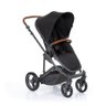Kit Carrinho Moisés como 4 com Bebê Conforto + Bolsa Woven Black - Abc Design - 3