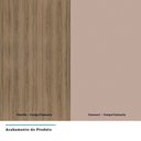 Ver imagem 4 de Armário Aéreo 120cm 1 Porta Basculante com Nichos Lari Luciane Móveis
