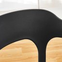 Ver imagem 3 de Cadeira Viena Sala de Jantar Preto -