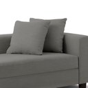 Ver imagem 2 de Recamier Divã Aspen 1,60m Corino Grafite - Clique Decoraçõesações