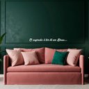 Ver imagem 1 de Adesivo Decorativo Frase o Segredo É Ter Fé em Deus Decoração Sala Loja