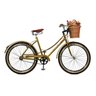 Bicicleta Master Bike Aro 26 Bella Retrô Freio V-Brake Dourado - 1