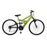 Bicicleta Master Bike Aro 26 Kanguru Style 21 Marchas V-Brake Verde/Preto - 1