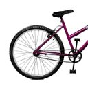 Ver imagem 2 de Bicicleta Master Bike Aro 26 Feline Freio V-Brake Violeta/Branco