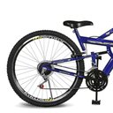 Ver imagem 2 de Bicicleta Kyklos Aro 26 caballu 7.4 Rebaixada 21V A-36 Azul