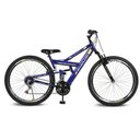 Ver imagem 1 de Bicicleta Kyklos Aro 26 caballu 7.4 Rebaixada 21V A-36 Azul