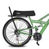 Bicicleta Kyklos Aro 26 Caballu 7.7 Rebaixada 21 M A-36 com Selim Banana Verde - 2