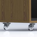 Ver imagem 5 de Rack para Tv até 65 Polegadas Lapislazzuli 2 Gavetas com Vidro e Led Cedro/preto - Pnr Móveis