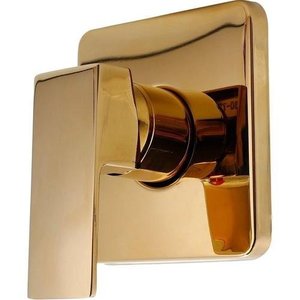 Misturador Monocomando Dourado Prizi