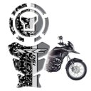 Ver imagem 2 de Kit Protetor de Tanque Adesivo Moto Honda Xre 190cc 2025/26 Cinza