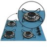 Cooktop 4bocas Ultra Chama 127/220v Marmo Azul - 4