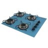 Cooktop 4bocas Ultra Chama 127/220v Marmo Azul - 2