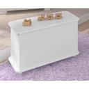 Ver imagem 2 de Caixa de Brinquedos Ref Bb 710 Branco - Completa Móveis