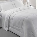 Ver imagem 1 de Edredom Queen 300 Fios Satinée Liso - Kacyumara Fend Stone/4016