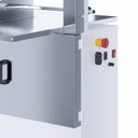 Ver imagem 4 de Serra Fita Delta Grill 2,85m Bivolt Inox Mesa Móvel Dg-1025