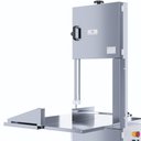Ver imagem 2 de Serra Fita Delta Grill 2,85m Bivolt Inox Mesa Móvel Dg-1025