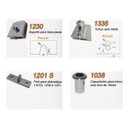 Ver imagem 7 de Kit pivotante para janela de vidro temperado blindex