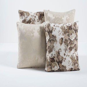 Kit 4 Almofádas Jacquard Decorativas Sala Sofá Estampa 139