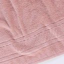 Ver mais imagens de Jogo de Banho Lummi Toalhas Macias 100% Algodão Fio Penteado 5 Peças Rosa e Cinza