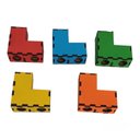 Ver imagem 7 de Blocos de Encaixe Educativos Pedagógicos Brinquedos em Madeira Jogos Divertidos Socialização Diversã