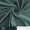 Ver imagem 3 de Poltrona Giratória 73cm Epic Veludo Verde Petróleo - Sallar Home