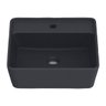 Cuba Apoio 42x42cm Optica Com Mesa Quadrada Onix CQ42. A327B10100 Roca - 1