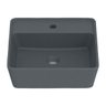 Cuba Apoio 42x42cm Optica Com Mesa Quadrada Grafito CQ42. A327B10870 Roca - 1