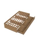 Ver imagem 7 de Cama de Solteiro com 3 Gavetas Genebra Mel