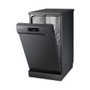 Ver imagem 3 de Lava-louças Samsung Inox Preta 10 Serviços 110v, Compacta e Eficiente, Modelo Dw50c6070fg/az